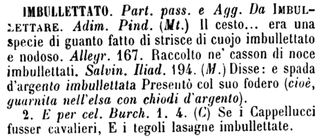 imbullettato