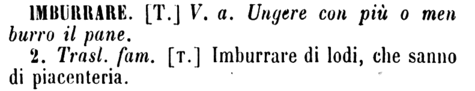imburrare