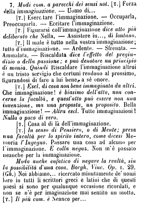 immaginazione