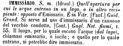 immissario