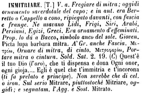 immitriare
