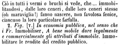 immobilitare
