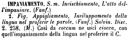 impaniamento