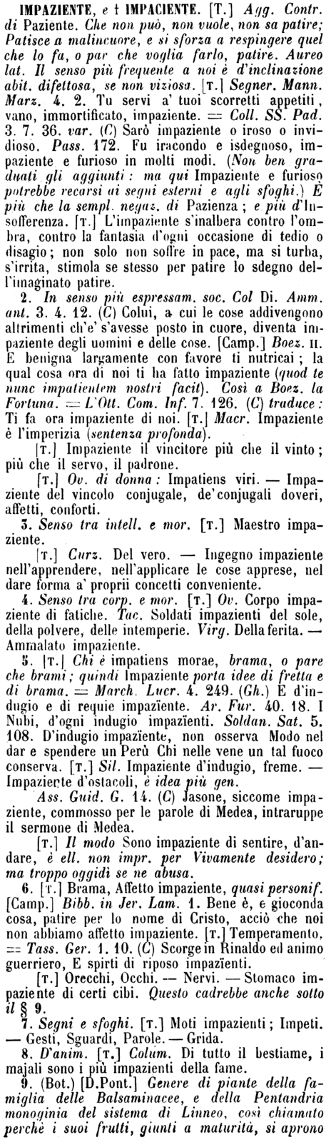 impaziente