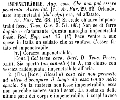 impenetrabile