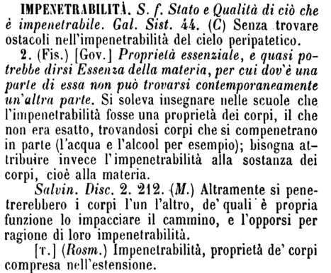 impenetrabilita