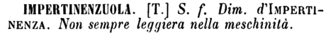 impertinenzuola