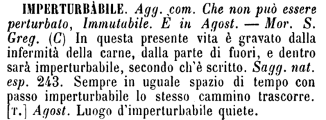 imperturbabile