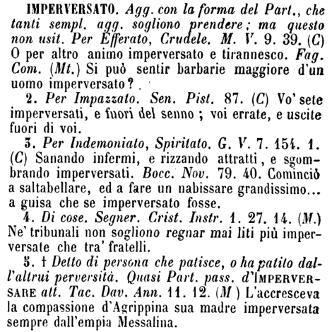 imperversato