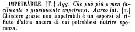 impetrabile