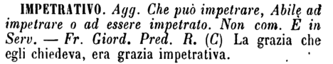 impetrativo