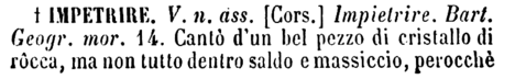 impetrire