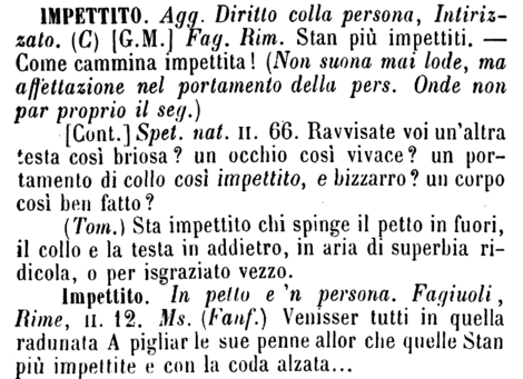 impettito