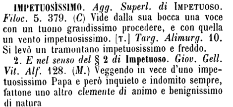 impetuosissimo