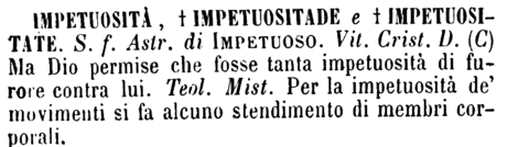 impetuosita