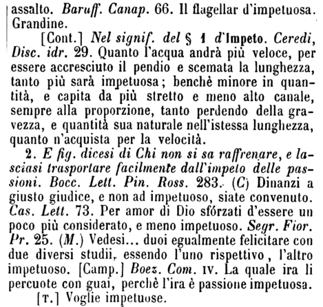 impetuoso