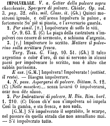 impolverare