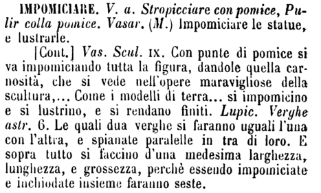 impomiciare