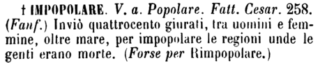 impopolare