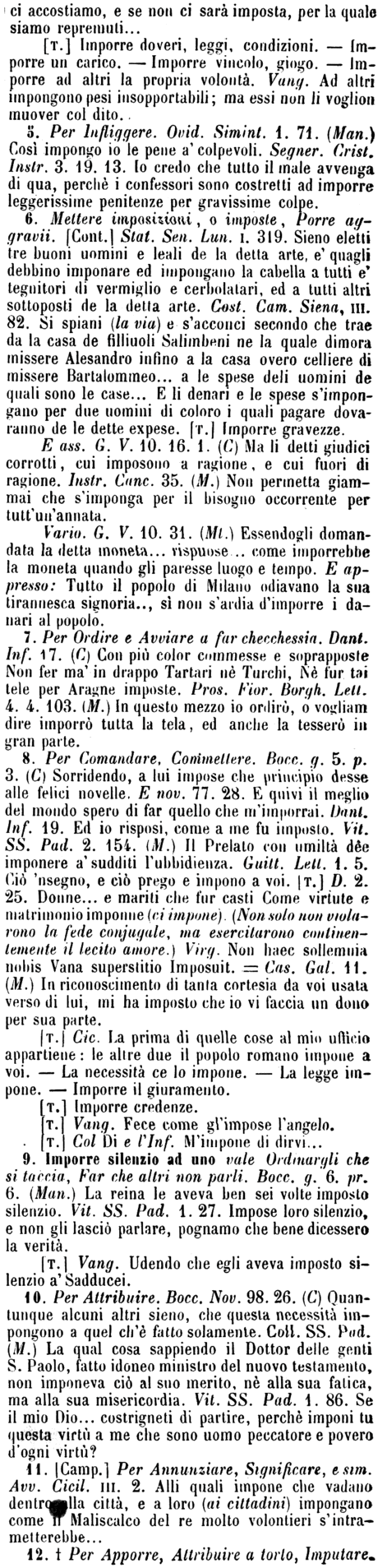 imporre
