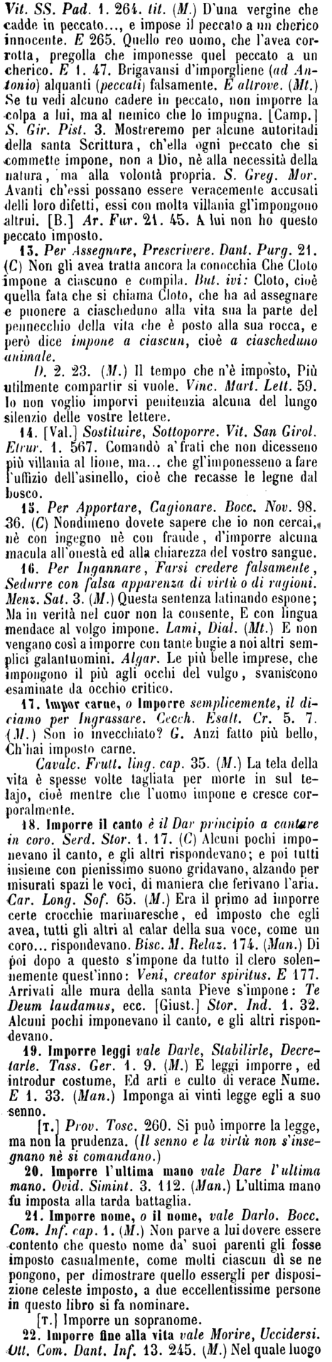 imporre