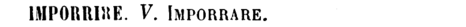imporrire