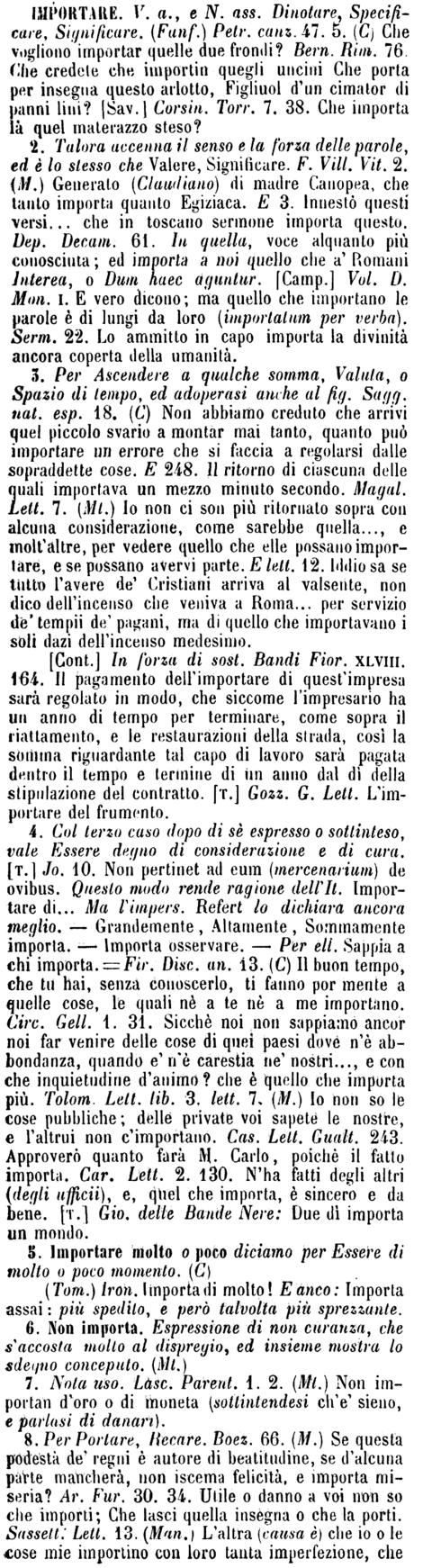 importare