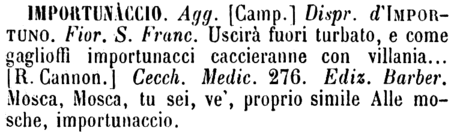 importunaccio