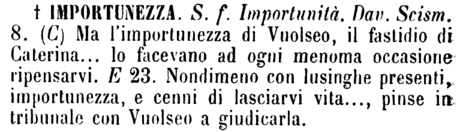 importunezza