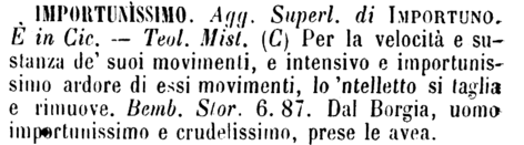 importunissimo