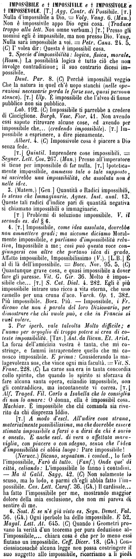impossibile