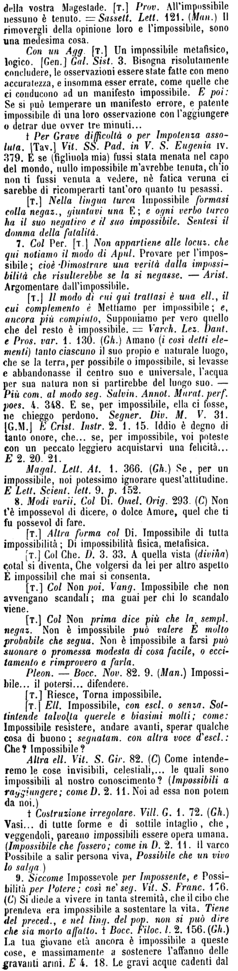 impossibile