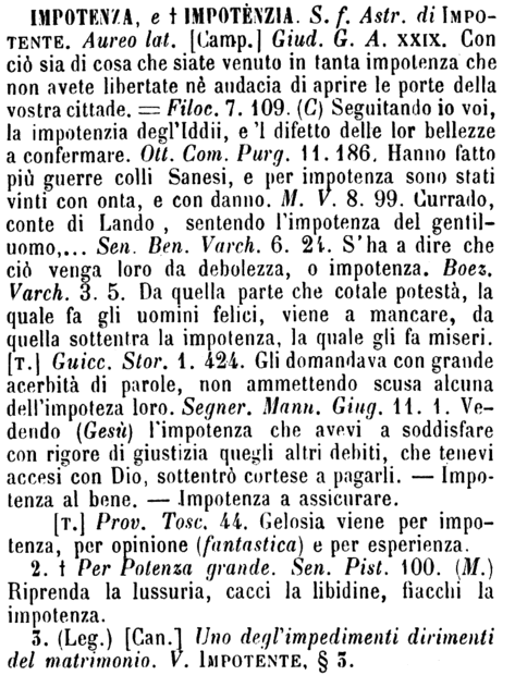 impotenza