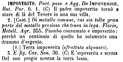 impoverito