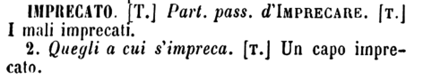 imprecato