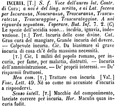 incuria