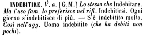 indebitire