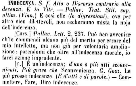 indecenza