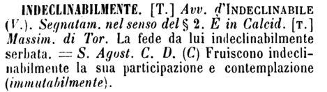 indeclinabilmente