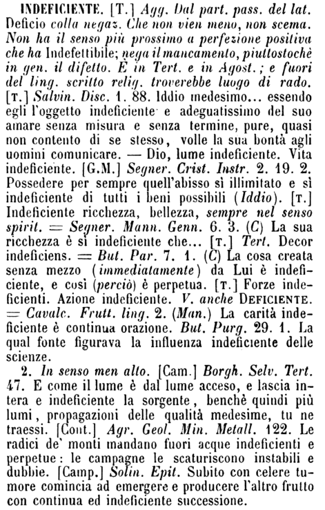 indeficiente