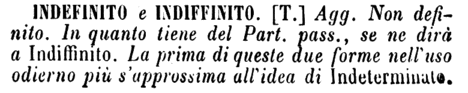 indefinito