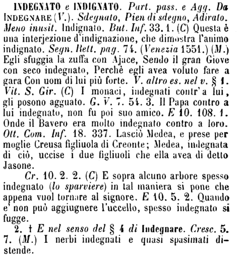 indegnato