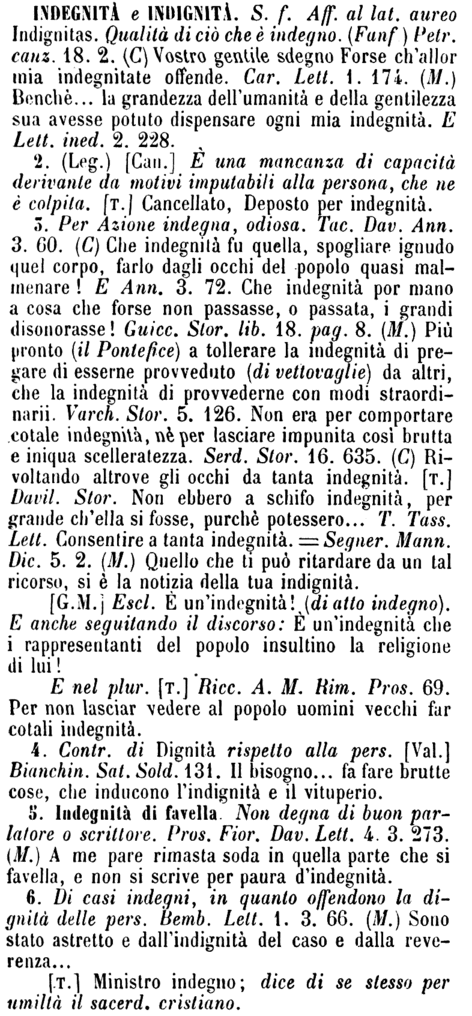 indegnita
