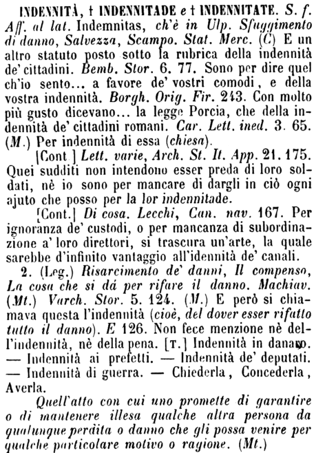 indennita