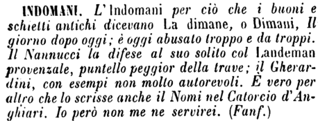 indomani