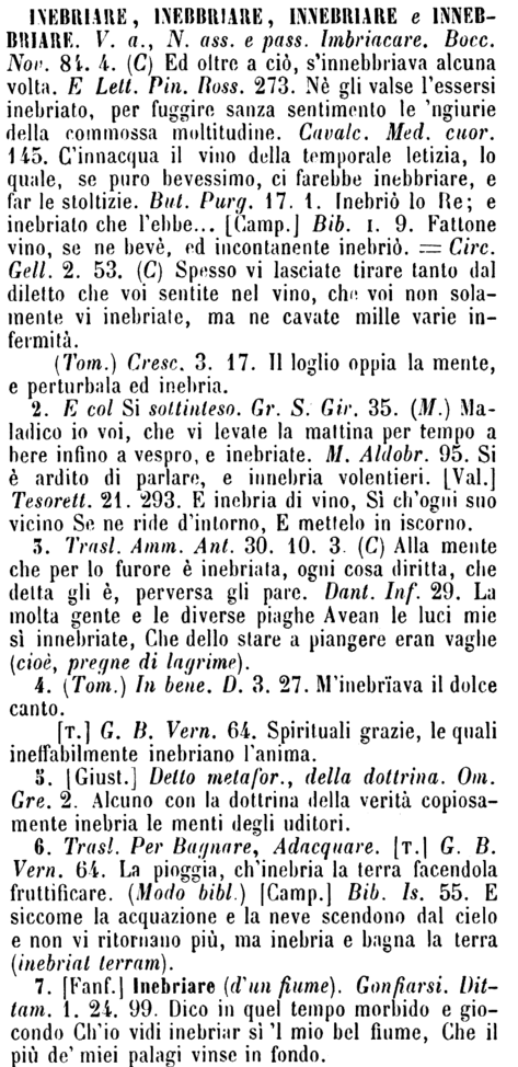 inebriare