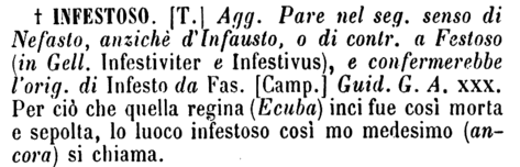 infestoso