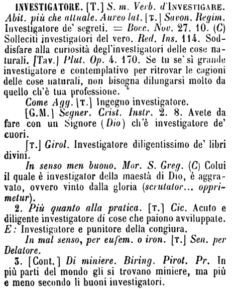 investigatore
