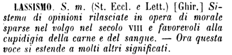 lassismo