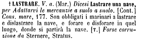 lastrare